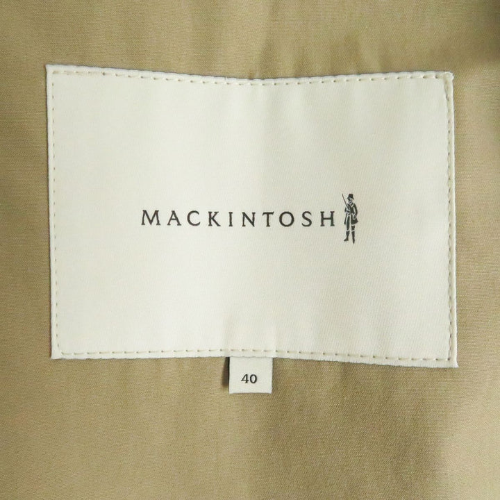 Mackintosh Jacket beige cotton mens 40