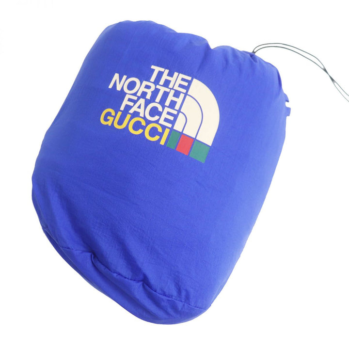 Discounted GUCCI×THE NORTH FACE hoodie blue polyester mens M