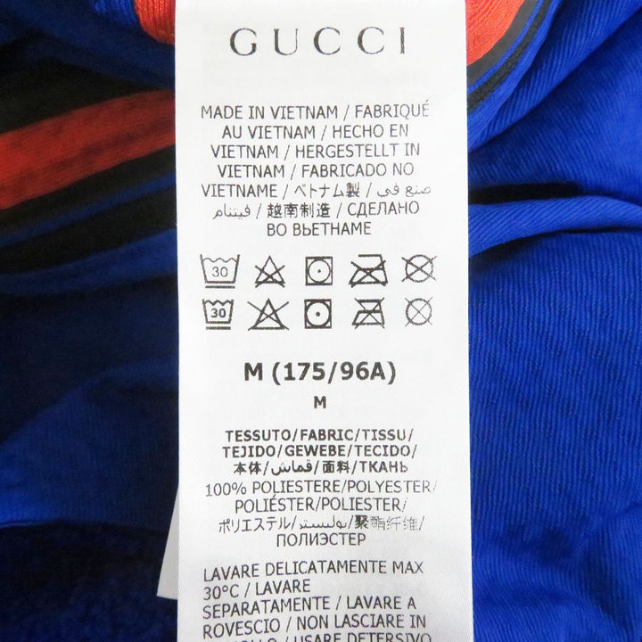 Discounted GUCCI×THE NORTH FACE hoodie blue polyester mens M