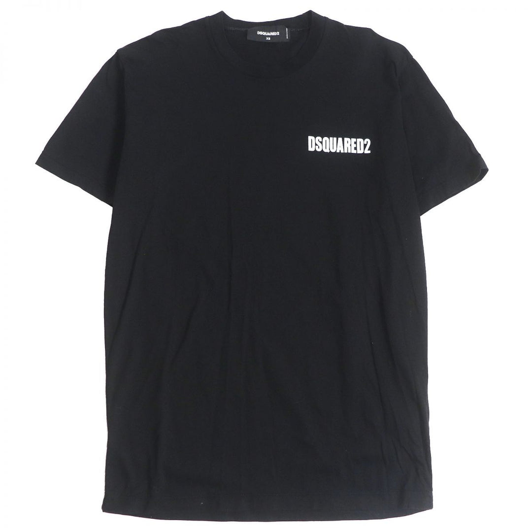 Discounted Great DSQUARED2 T-shirt black cotton mens XS