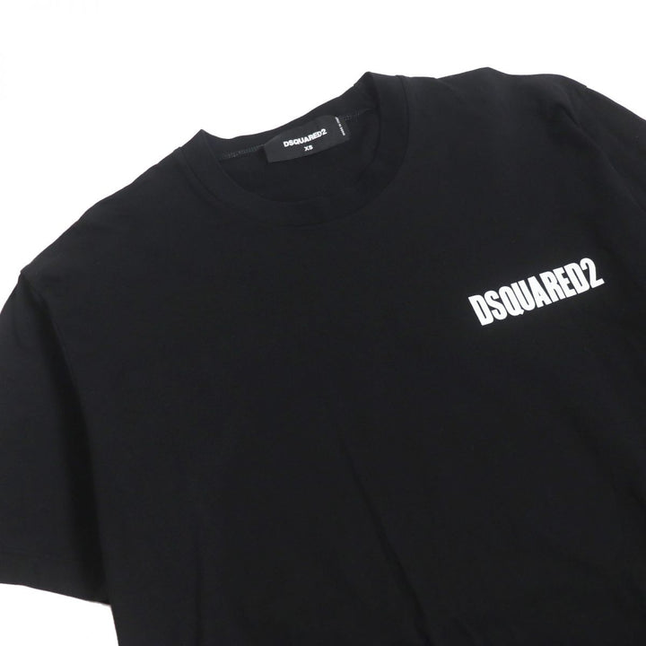 Discounted Great DSQUARED2 T-shirt black cotton mens XS