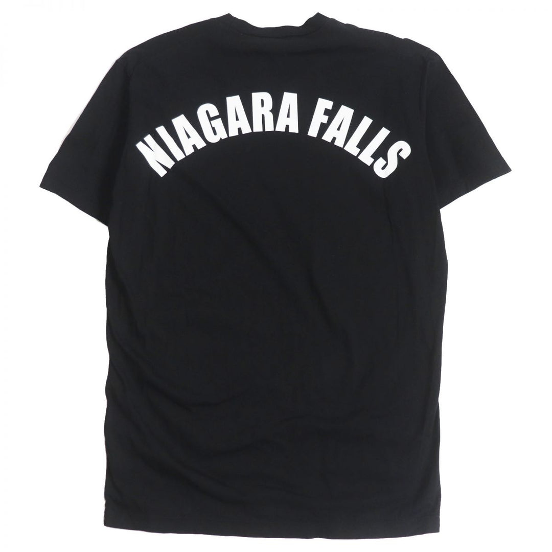 Discounted Great DSQUARED2 T-shirt black cotton mens XS