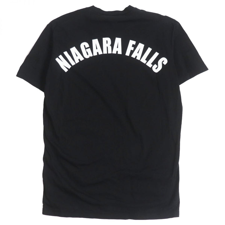 Discounted Great DSQUARED2 T-shirt black cotton mens XS