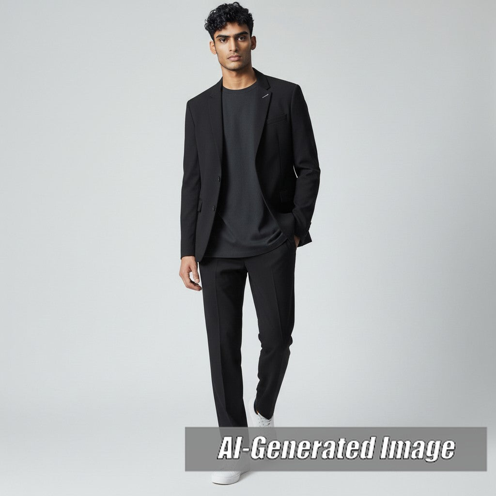 Discounted Great Dior HOMME tailored jacket black wool mens 44