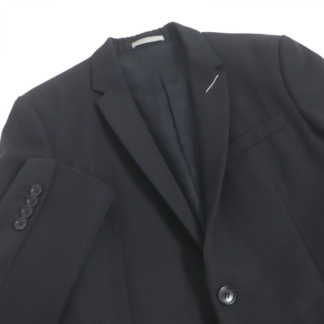 Discounted Great Dior HOMME tailored jacket black wool mens 44