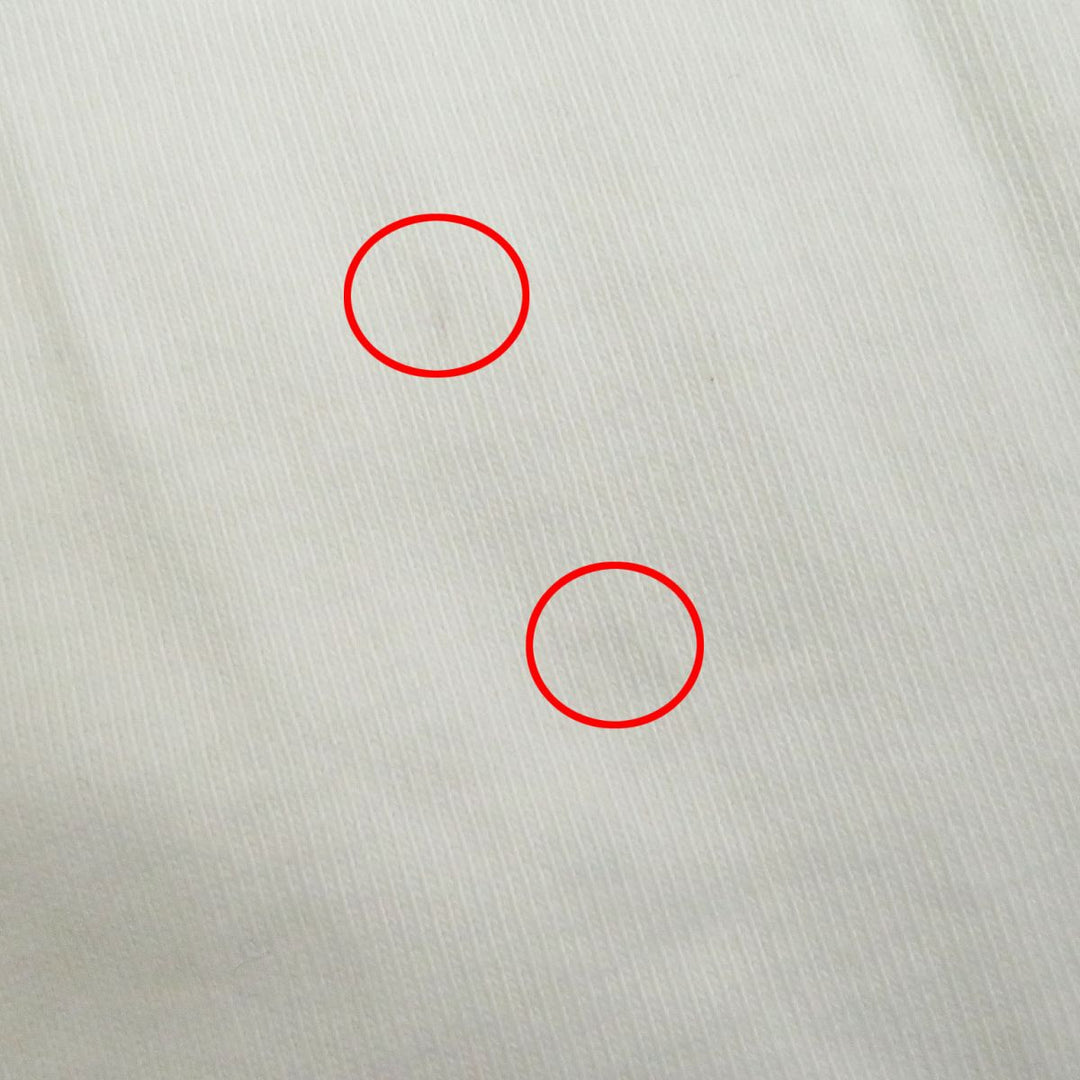Sacai T-shirt white cotton mens M