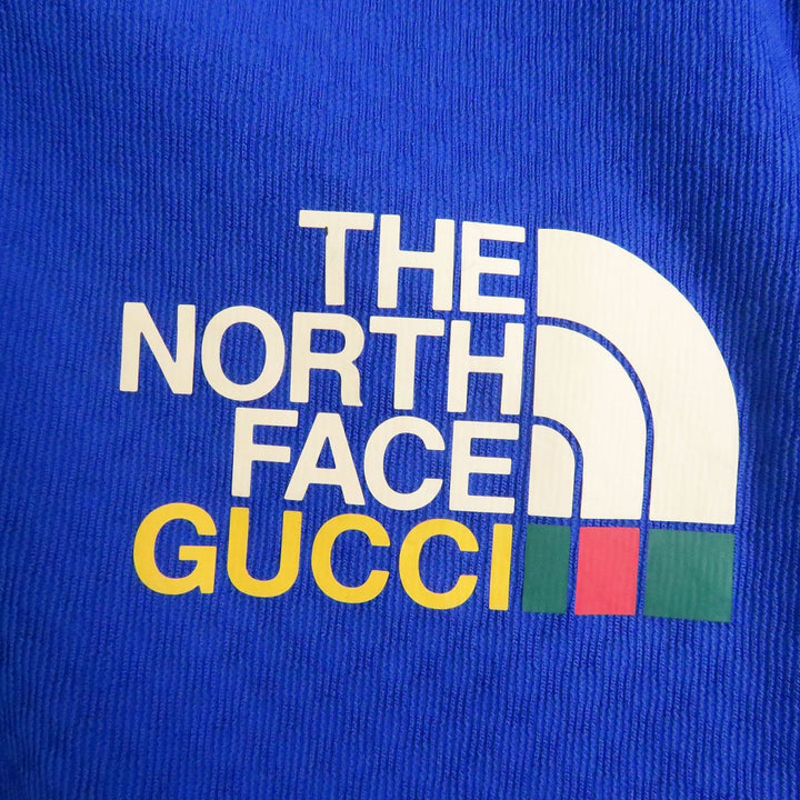 Discounted GUCCI hoodie blue polyester mens M