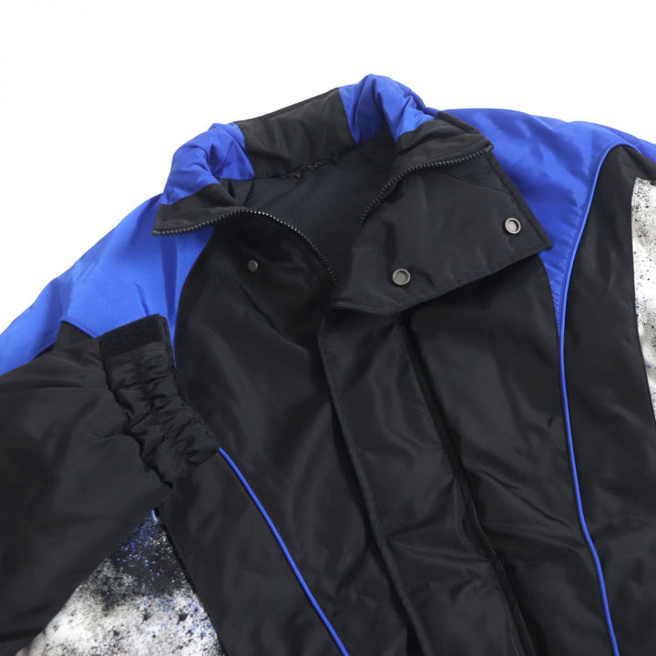 Discounted Excellent LOUIS VUITTON Blouson Black x blue Nylon mens 48
