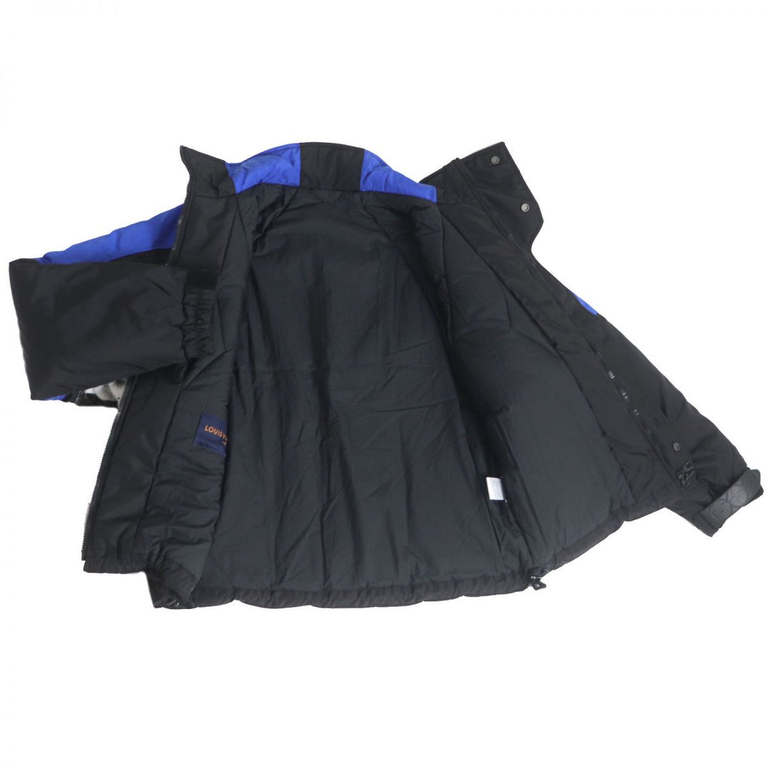 Discounted Excellent LOUIS VUITTON Blouson Black x blue Nylon mens 48