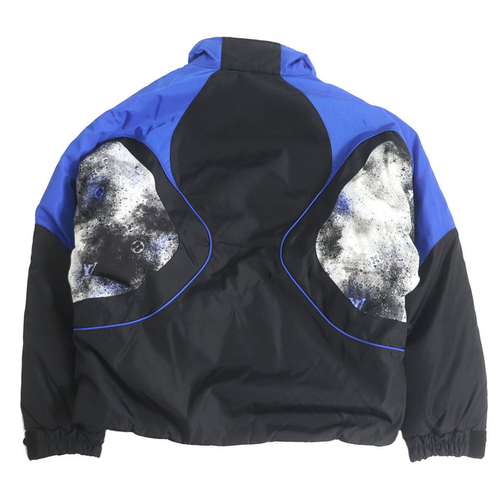 Discounted Excellent LOUIS VUITTON Blouson Black x blue Nylon mens 48
