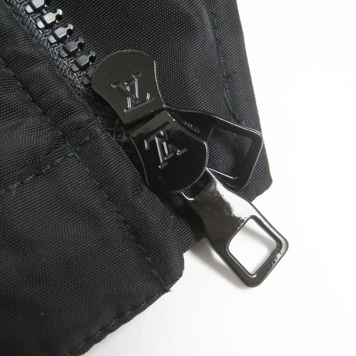 Discounted Excellent LOUIS VUITTON Blouson Black x blue Nylon mens 48