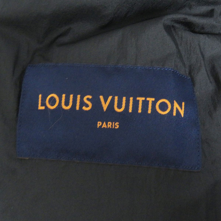 Discounted Excellent LOUIS VUITTON Blouson Black x blue Nylon mens 48