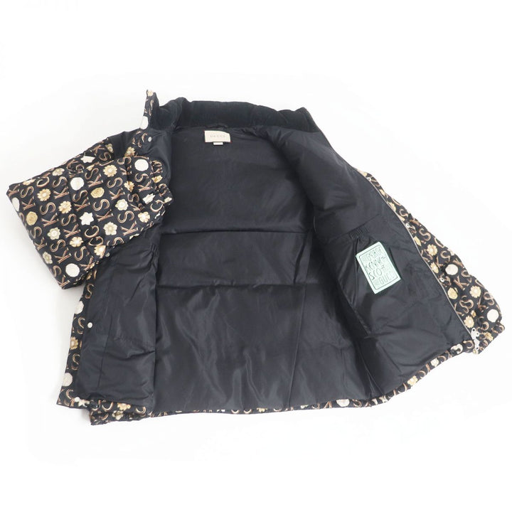 Discounted GUCCI Down vest Black series Nylon mens 50
