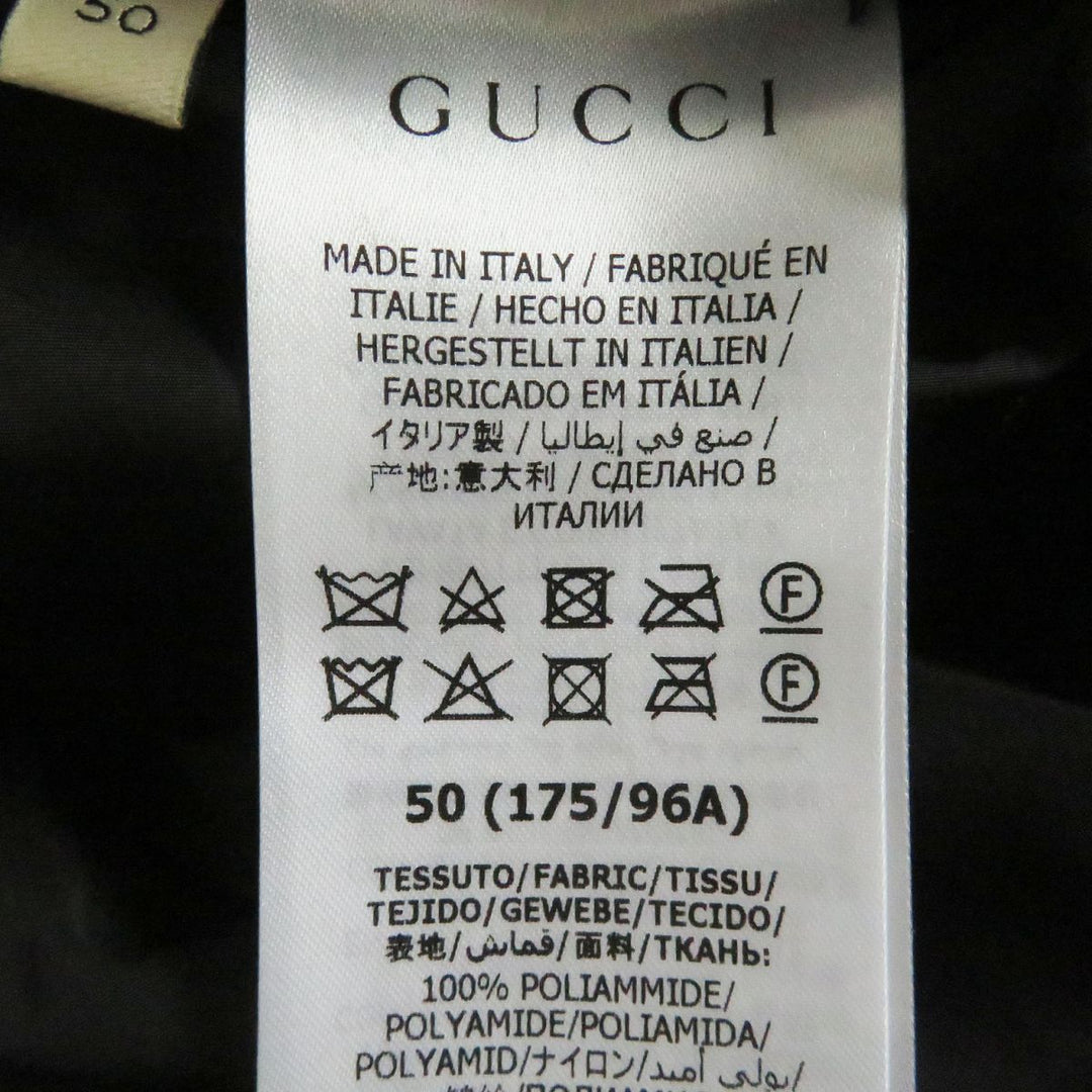 Discounted GUCCI Down vest Black series Nylon mens 50