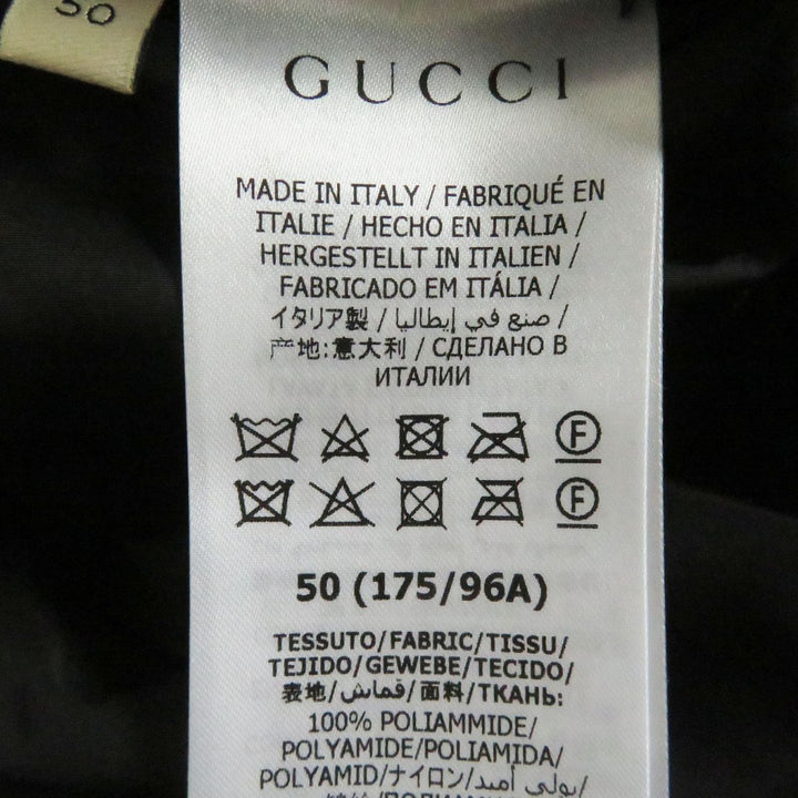 Discounted GUCCI Down vest Black series Nylon mens 50
