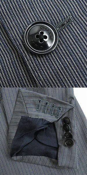 Discounted ETRO suit Navy system mens 44